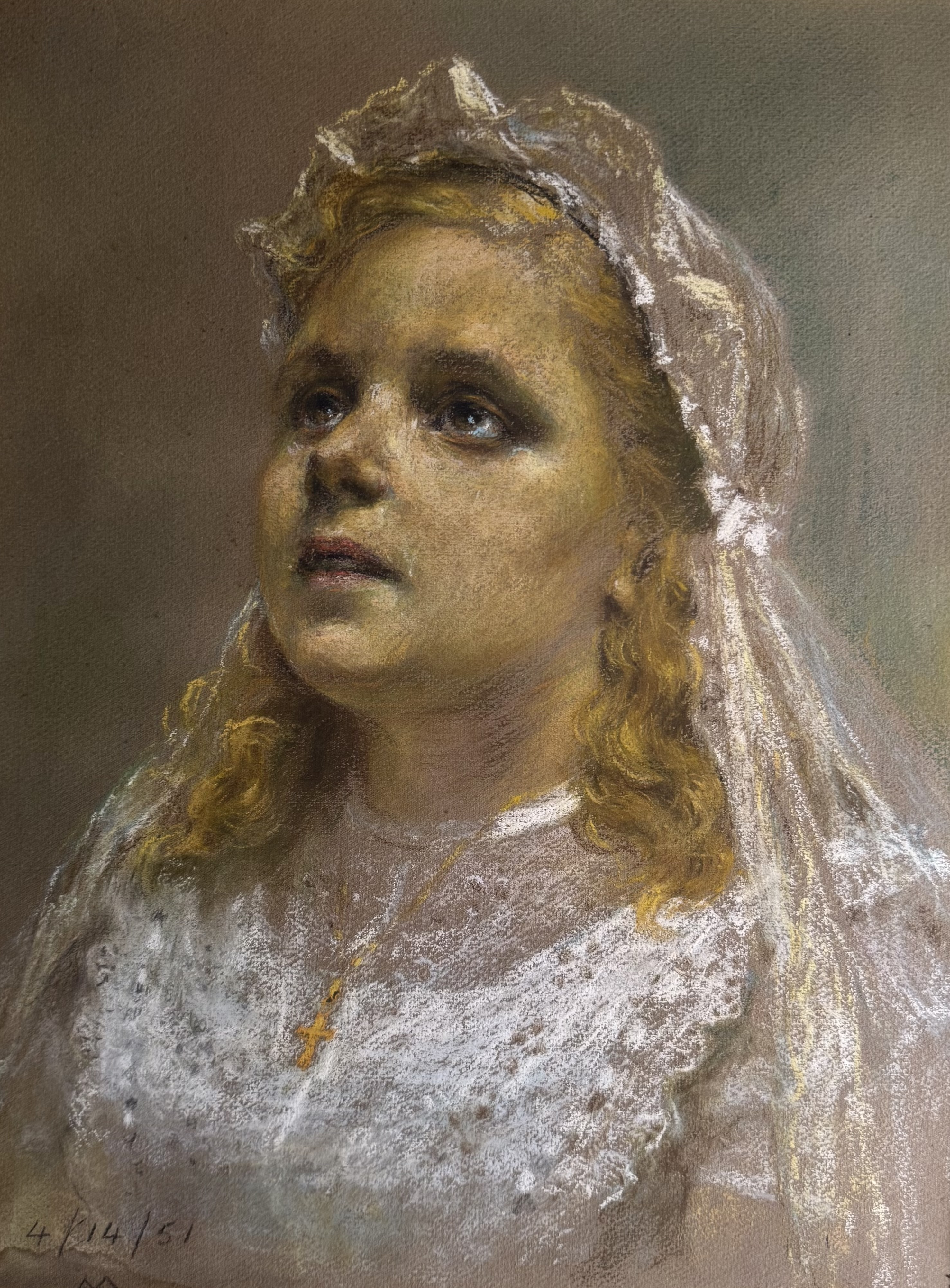 Mother Maria Archival Pastel